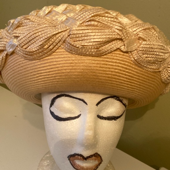 Really Cute Natural Straw Hat by Coralie - Picture 3 of 9